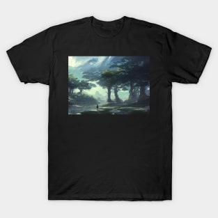 landscape pictures for wall unique T-Shirt